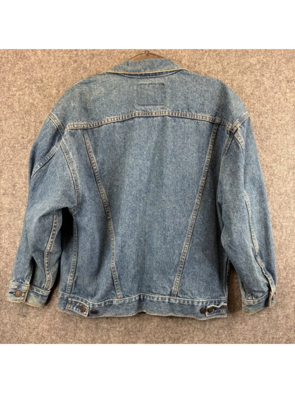Levis Strauss Womens Size Medium Jean Jacket Vintage Denim Trucker USA Made 1996